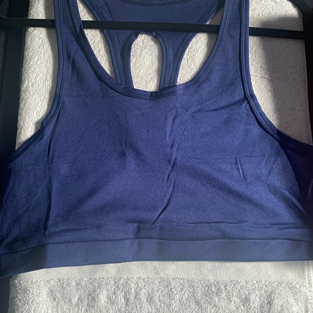 Women's Blue Sports Bra set